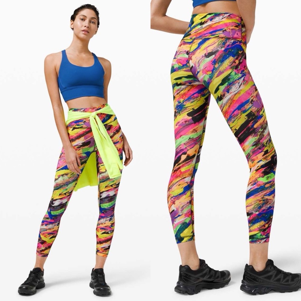 lululemon High Rise Catalyst Wunder Train Tights 25" Size 8 - Picture 10 of 10
